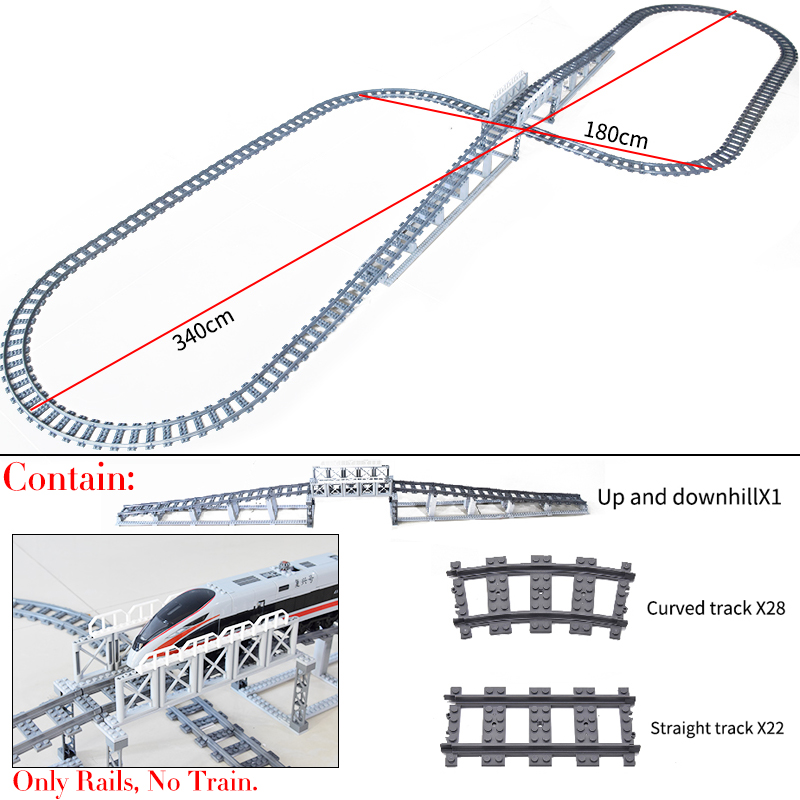 Lego Set City - MOC Yaratıcı Uzman Fikirleri Şehir Tren