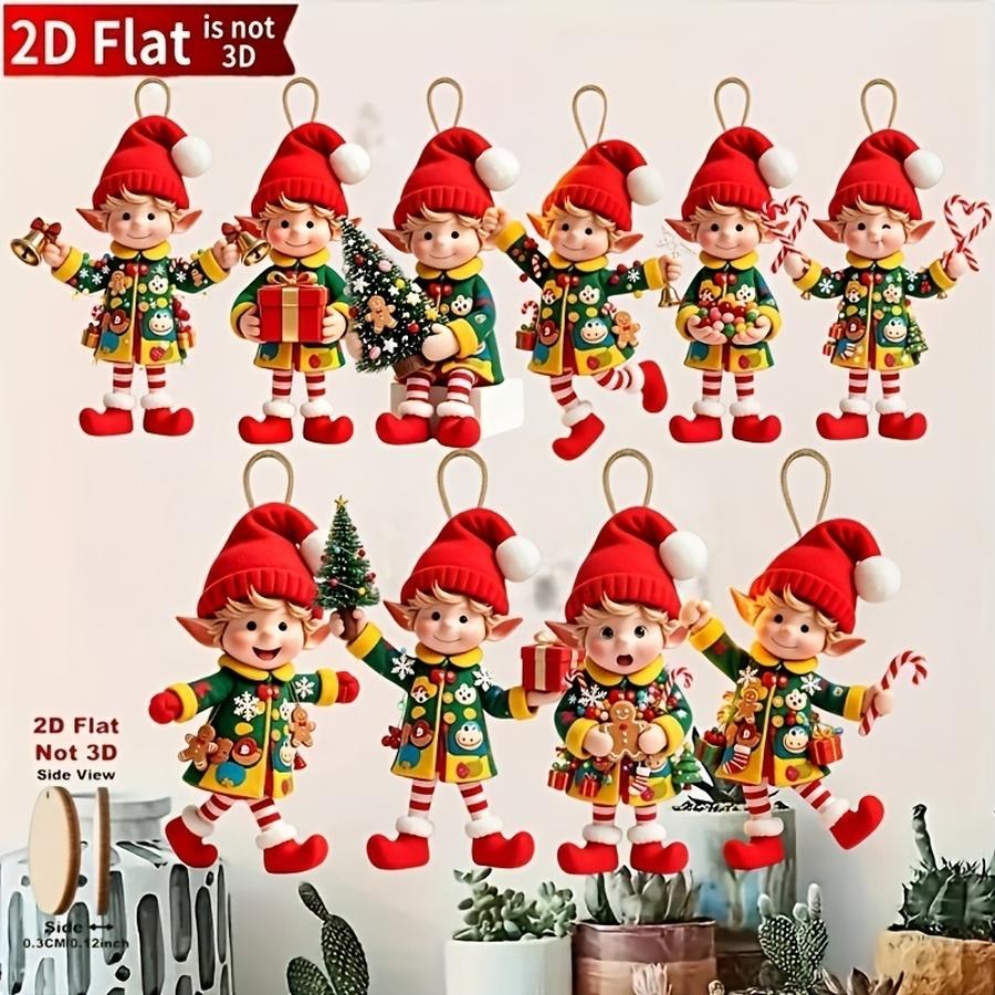 1/5/10/20/50/100 adet 2D Düz,  - Christmas Tree Artificial incelemesi ve fiyatı