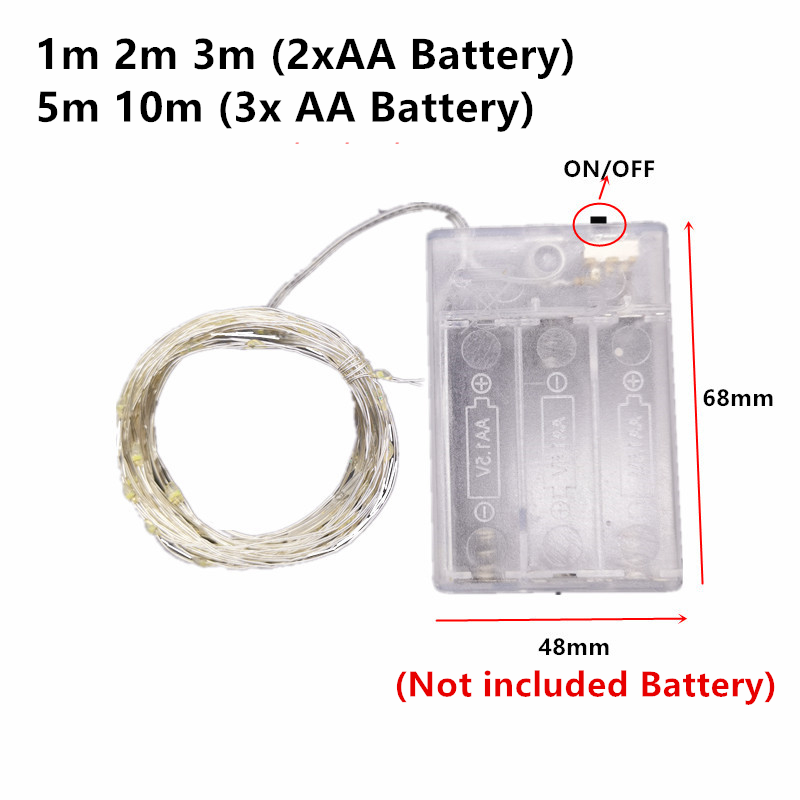 10M 5M 3M 2M Bakır Tel LED Işı - Led Fairy String Lights incelemesi ve fiyatı