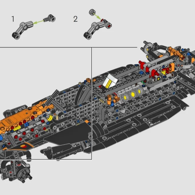 Teknik özelliklere sahip McLar - Lego Set Technic incelemesi ve fiyatı