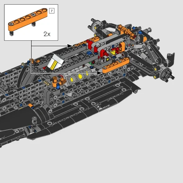 Teknik özelliklere sahip McLar - Lego Set Technic incelemesi ve fiyatı