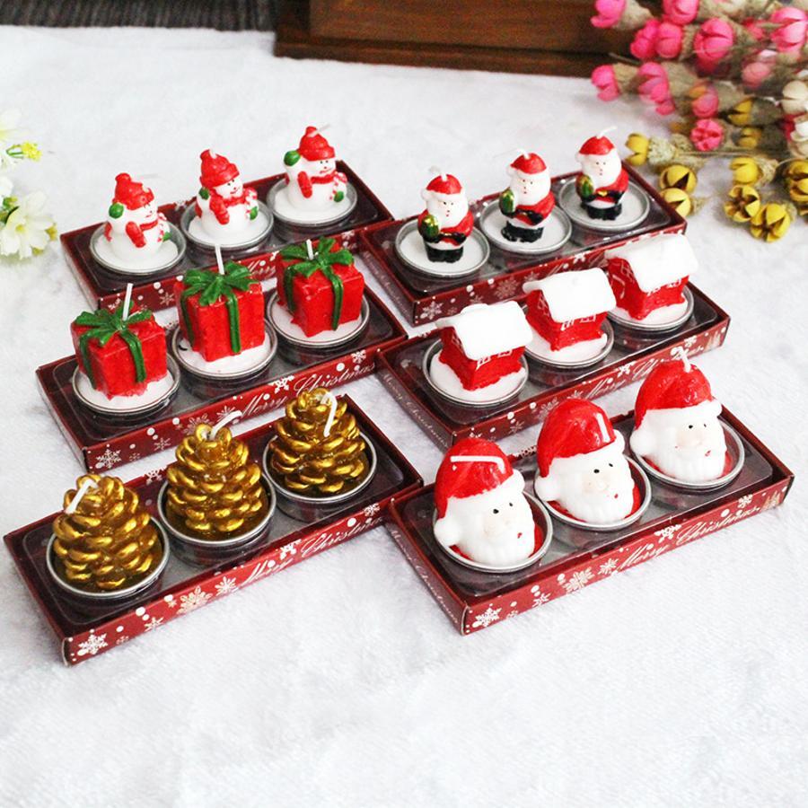 3 Adet Noel Temalı Dekoratif M - Holiday Candle Set incelemesi ve fiyatı
