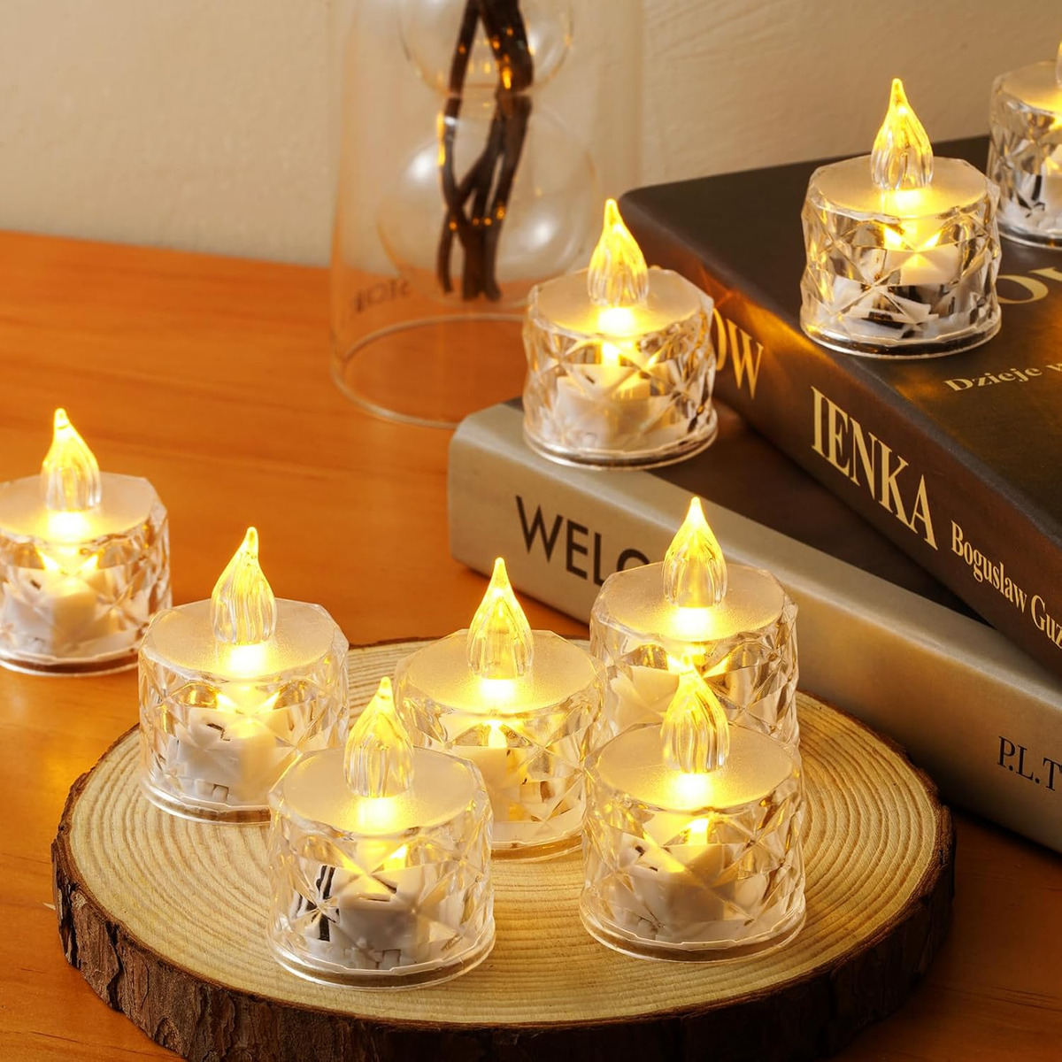 12'li Paket Alevsiz LED Çay Mu - Holiday Candle Set incelemesi ve fiyatı