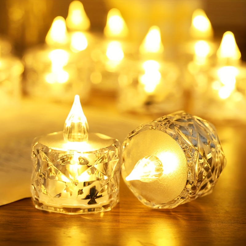 12'li Paket Alevsiz LED Çay Mu - Holiday Candle Set incelemesi ve fiyatı