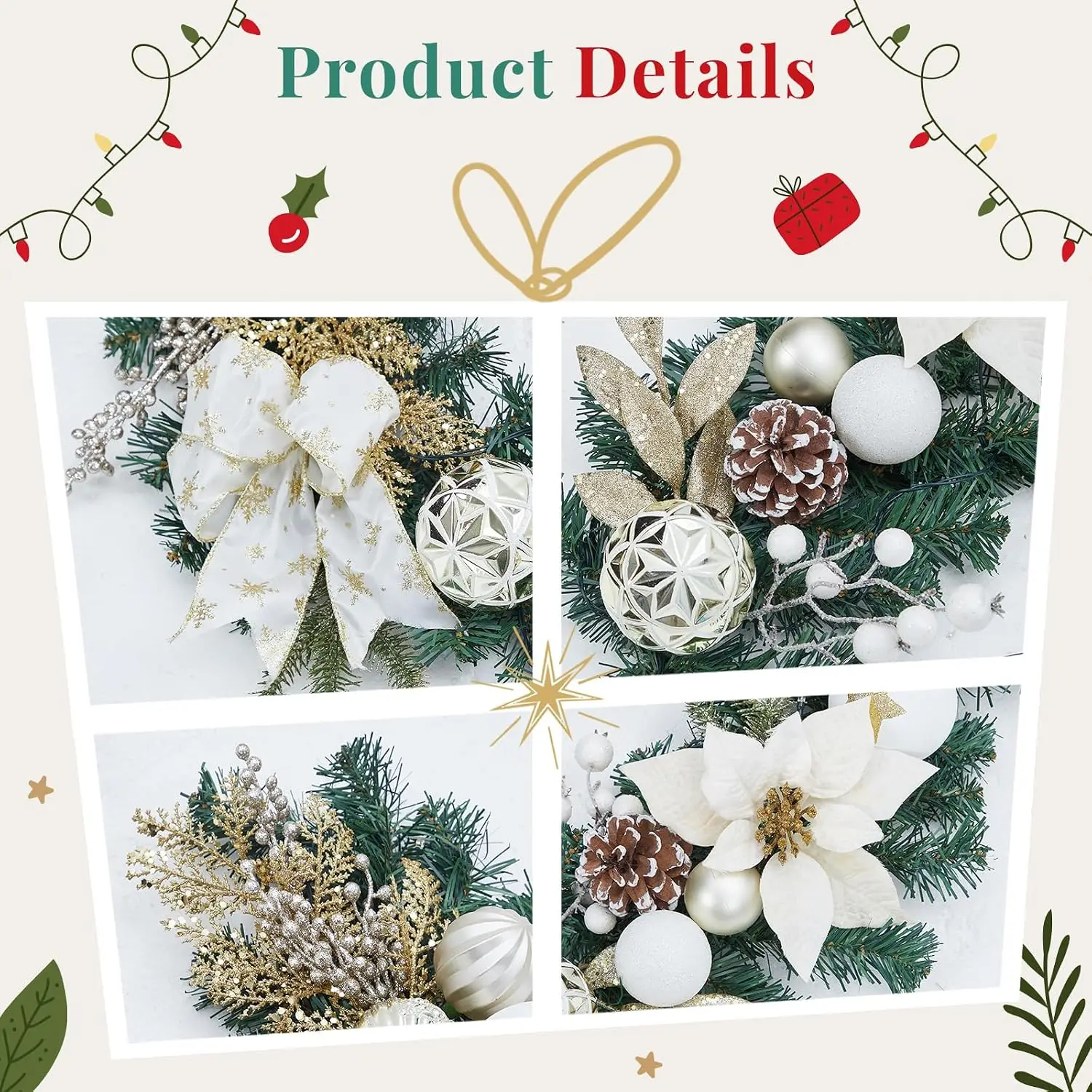 Garvee 6 ft'lik, Önceden Işıkl - Led Fairy String Lights incelemesi ve fiyatı